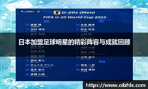 日本加盟足球明星的精彩阵容与成就回顾